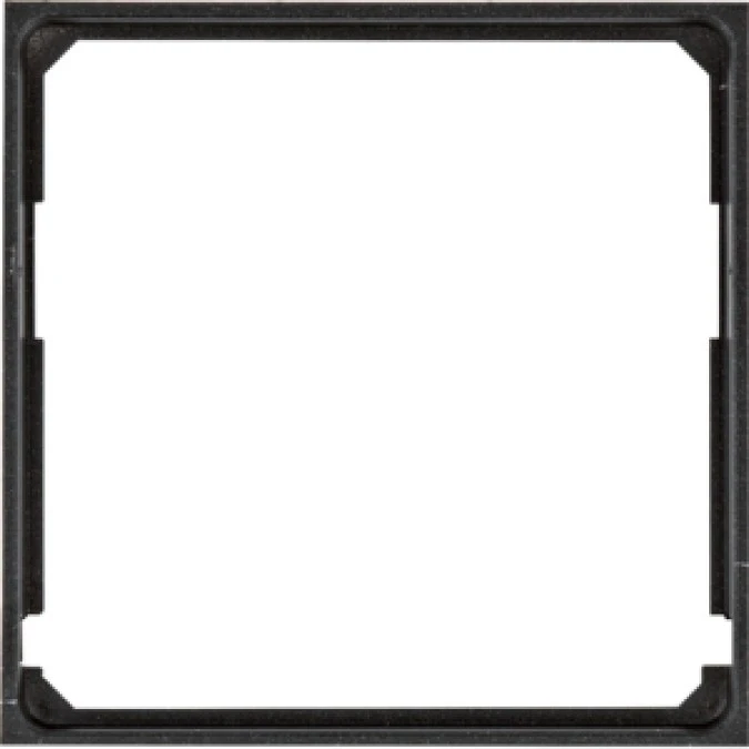 Lumina Pierścień adaptacyjny do płytek czołowych 50x50 czarny WL5313 - obrazek 1
