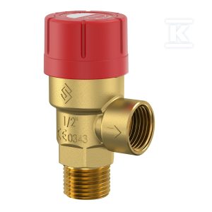 Zawór bezpieczeństwa Prescor 1/2″ M 3,0 bar? 27675 Zawór bezpieczeństwa Prescor 1/2″ M 3,0 bar? 27675