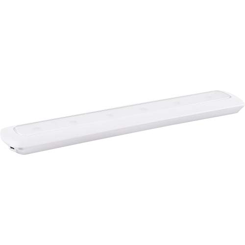 MÜLLER LICHT Lampa LED na baterie Mobina Push 30, ABS, biała, 30 cm - obrazek 1