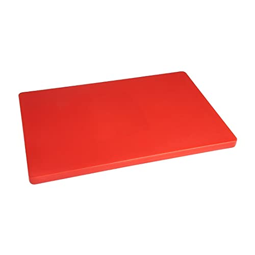 Hygiplas Bardzo gruba czerwona deska do krojenia o niskiej gęstości duża 20 x 450 600 mm