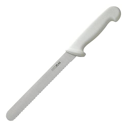 Hygiplas C882 nóż do chleba, 20 cm, biały
