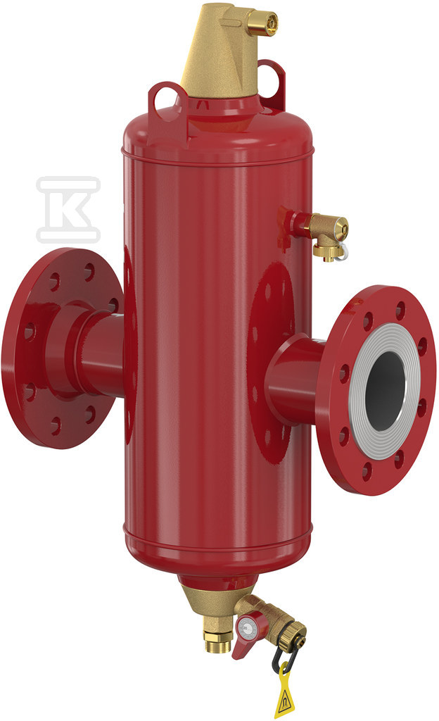 Separator powietrza i zanieczyszczeń kolnierzowy Flamcovent Clean Smart 150F 31047 - obrazek 1