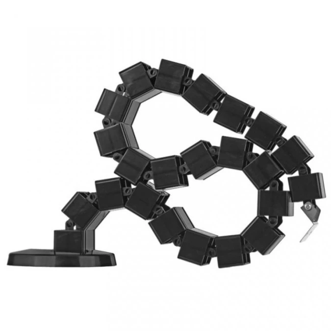 maskownica osłona kablowa pionowa 1.3m modułowa czarna - obrazek 3