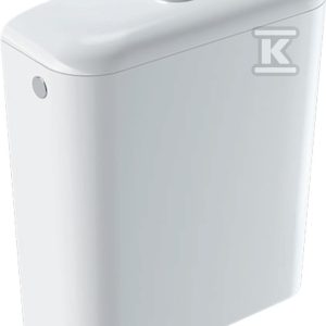 Spłuczka iCon nasadzana, spłukiwanie dwudzielne, przyłącze wody z boku lub na dole, KeraTect 229420600
