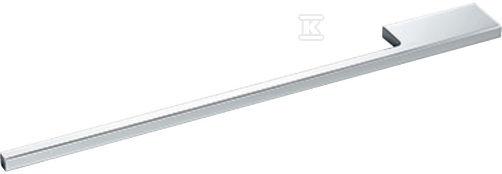 Uchwyt na ręczniki do mebli łazienkowych narożnik kwadratowy: L=40cm Chrom błyszczący Acanto 510040000 - obrazek 1