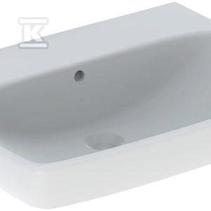 Umywalka Selnova Square B65cm H18cm T48cm bez przelewu bez otworu na baterię 500.299.01.2