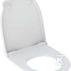 Deska sedesowa WC dla dzieci Bambini z uszami biała 502.969.01.1 Deska sedesowa WC dla dzieci Bambini z uszami biała 502.969.01.1