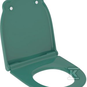 Deska sedesowa WC dla dzieci Bambini z uszami zielona 502.969.79.1 Deska sedesowa WC dla dzieci Bambini z uszami zielona 502.969.79.1