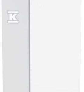 Wysoka szafka Acanto B36xH180 z jednymi drzwiami szkło biała 502.316.01.2
