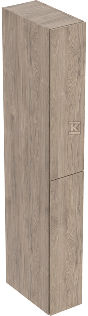 Wysoka szafka Acanto B24xH180 z dwoma schowkami wysuwanymi orzech włoski hickory 503.011.JR.1 - obrazek 1