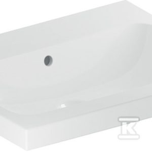Umywalka iCon Light 60 cm bez otworu z przelewem 501.834.00.3 Umywalka iCon Light 60 cm bez otworu z przelewem 501.834.00.3