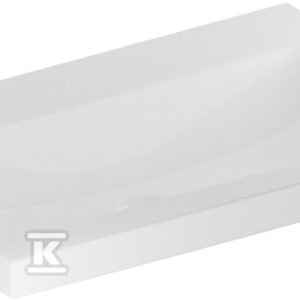 Umywalka iCon Light 75 cm bez otworu bez przelewu 501.835.00.7 Umywalka iCon Light 75 cm bez otworu bez przelewu 501.835.00.7