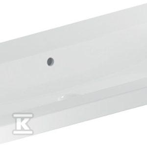 Umywalka iCon Light 90 cm bez otworu z przelewem 501.836.00.3 Umywalka iCon Light 90 cm bez otworu z przelewem 501.836.00.3