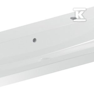 Umywalka iCon Light 120 cm z otworem z lewej i prawej z przelewem 501.837.00.1 Umywalka iCon Light 120 cm z otworem z lewej i prawej z przelewem 501.837.00.1