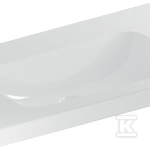 Umywalka iCon Light z powierzchnią odkładczą 90 cm bez otworu bez przelewu 501.840.00.7 Umywalka iCon Light z powierzchnią odkładczą 90 cm bez otworu bez przelewu 501.840.00.7