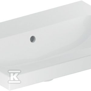 Umywalka iCon Light krótka 60 cm bez otworu z przelewem 501.841.00.3