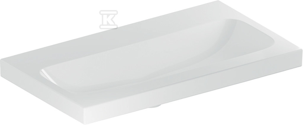 Umywalka iCon Light krótka 75 cm bez otworu bez przelewu 501.842.00.7 - obrazek 1