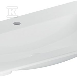 Umywalka iCon meblowa 75 cm z otworem na środku bez przelewu 501.844.00.1
