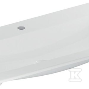 Umywalka iCon meblowa 90 cm z otworem na środku bez przelewu 501.845.00.1
