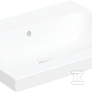 Umywalka iCon Light stawiana na blat 60 cm bez otworu z przelewem 501.847.00.3 Umywalka iCon Light stawiana na blat 60 cm bez otworu z przelewem 501.847.00.3