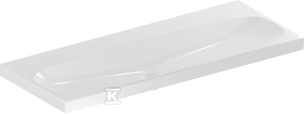Umywalka Acanto B120cm bez otworu bez przelewu 501.880.00.7