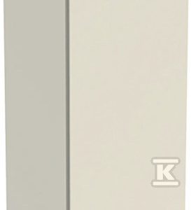 Wysoka szafka iCon z drzwiami 36 cm x 180 cm x 29 1 cm Piaskowo-szary / Lakierowany na wysoki połysk 502.316.JL.1