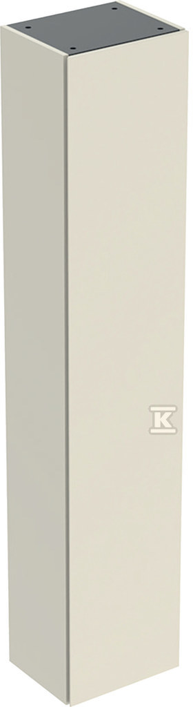 Wysoka szafka iCon z drzwiami 36 cm x 180 cm x 29 1 cm Piaskowo-szary / Lakierowany na wysoki połysk 502.316.JL.1 - obrazek 1