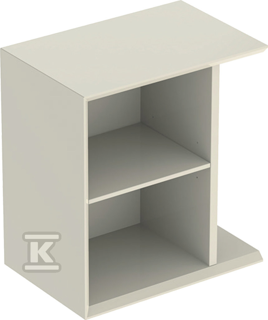 Element boczny iCon 37 cm x 40 cm x 24 5 cm Piaskowo-szary / Lakierowany na wysoki połysk 502.324.JL.1 - obrazek 1