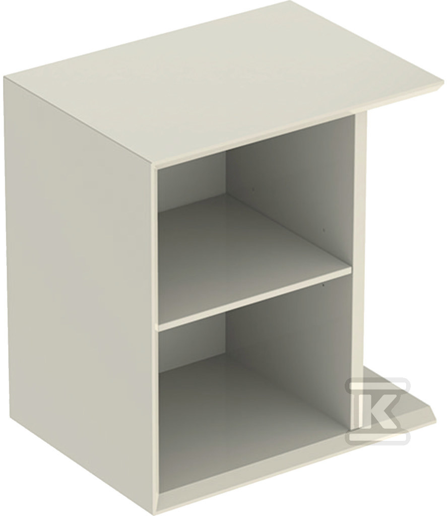 Element boczny iCon 37 cm x 40 cm x 27 3 cm Piaskowo-szary / Lakierowany na wysoki połysk 502.325.JL.1 - obrazek 1