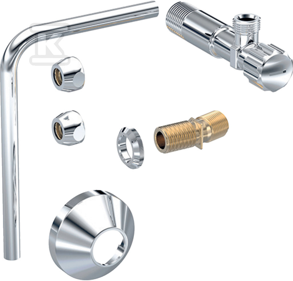 Zestaw przyłączeniowy do misek myjących WC z funkcją higieny intymnej AquaClean Mera Classic ze stojącą miską WC 147.046.00.1 - obrazek 1