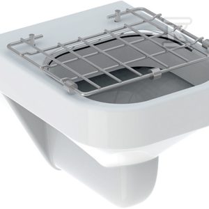 Zlew Publica z kratką uchylną, z sitkiem odpływowym 40 cm 500.998.00.1