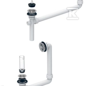 Zestaw przyłączeniowy Publica do gipsowego ociekacza: d=40mm 152.703.11.1