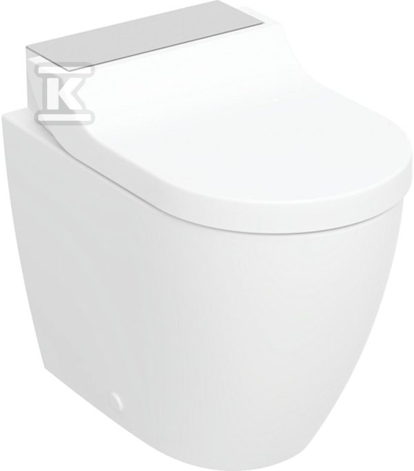 Miska myjąca z funkcją higieny intymnej AquaClean Tuma Comfort, stojąca miska WC, stal 146.310.FW.1
