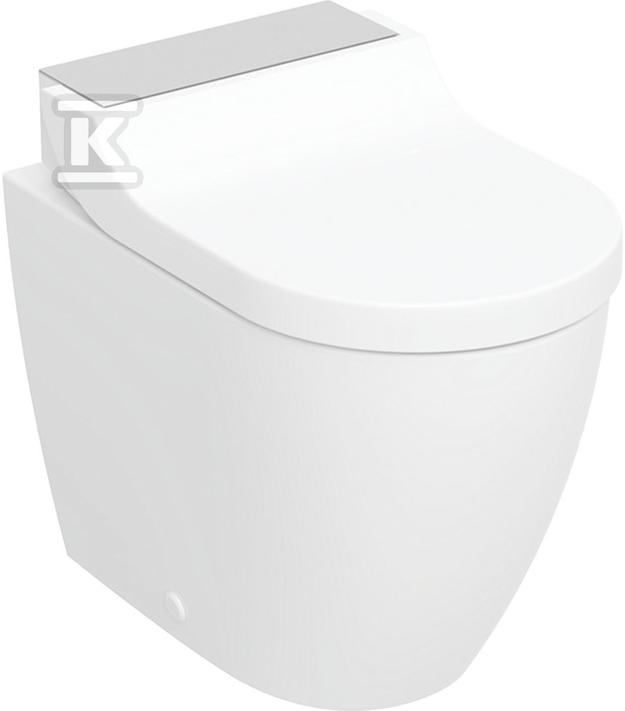 Miska myjąca z funkcją higieny intymnej AquaClean Tuma Comfort, stojąca miska WC, stal 146.310.FW.1 - obrazek 1