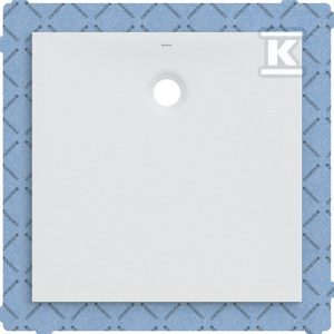 Brodzik kwadratowy Olona 120×120 cm, biały 550.903.00.1
