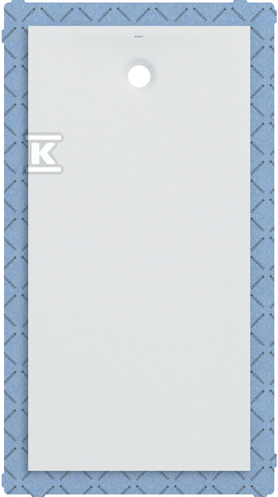 Brodzik prostokątny Olona 100x80 cm, biały 550.909.00.1 - obrazek 1