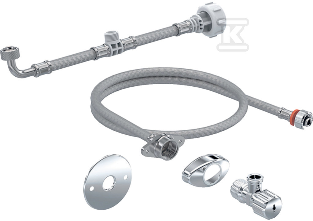 Zestaw przyłączeniowy AquaClean Tuma do spłuczek podtynkowych 12cm/15cm 147.036.00.1 - obrazek 1