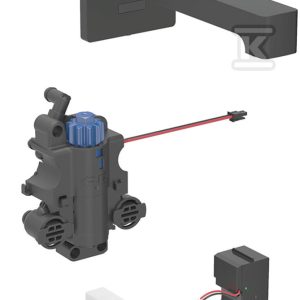 Bateria umywalkowa Brenta, ścienna, zasilanie sieciowe, do podtynkowej skrzynki funkcyjnej, z mieszaczem termostatycznym, L=22cm, czarny mat 116.297.14.1 Bateria umywalkowa Brenta, ścienna, zasilanie sieciowe, do podtynkowej skrzynki funkcyjnej, z mieszaczem termostatycznym, L=22cm, czarny mat 116.297.14.1