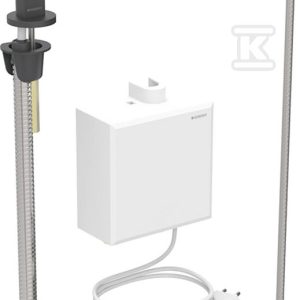 Bateria umywalkowa Piave, stojąca, zasilanie sieciowe, z natynkową skrzynką funkcyjną, bez mieszacza, czarny mat 116.161.14.1 Bateria umywalkowa Piave, stojąca, zasilanie sieciowe, z natynkową skrzynką funkcyjną, bez mieszacza, czarny mat 116.161.14.1