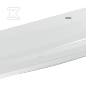 Umywalka meblowa iCon, 120x48x13 cm, cienki rant, 2 otwory, bez przelewu, KeraTect 501.846.00.2