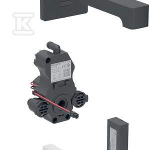 Bateria umywalkowa Brenta, ścienna, zasilanie bateryjne, do podtynkowej skrzynki funkcyjnej, bez mieszacza, L22, czarny mat 116.293.14.1 Bateria umywalkowa Brenta, ścienna, zasilanie bateryjne, do podtynkowej skrzynki funkcyjnej, bez mieszacza, L22, czarny mat 116.293.14.1