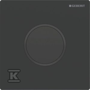 Elektroniczny zawór spłukujący Geberit do pisuaru, zasilanie 230V, Typ 10, czarny mat, easy-to-clean, okrągły 116.025.16.1 Elektroniczny zawór spłukujący Geberit do pisuaru, zasilanie 230V, Typ 10, czarny mat, easy-to-clean, okrągły 116.025.16.1