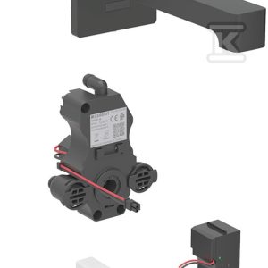 Bateria umywalkowa Brenta, ścienna, zasilanie sieciowe, do podtynkowej skrzynki funkcyjnej, bez mieszacza, L17, czarny mat 116.271.14.1 Bateria umywalkowa Brenta, ścienna, zasilanie sieciowe, do podtynkowej skrzynki funkcyjnej, bez mieszacza, L17, czarny mat 116.271.14.1