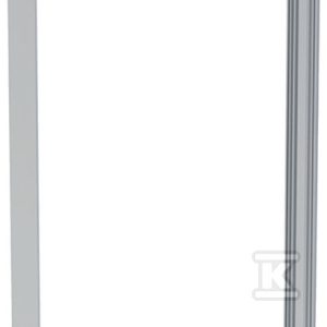 Zestaw pokrywy i okładzin bocznych do modułu sanitarnego Monolith Plus do WC wiszącego, H114, indywidualizowany, aluminium szczotkowane 131.196.00.2
