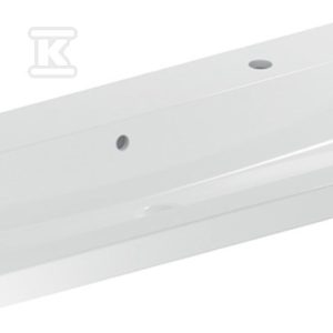 Umywalka iCon Light, 120x48x16 cm, z przelewem, 2 otwory na baterię, KeraTect 501.837.00.2 Umywalka iCon Light, 120x48x16 cm, z przelewem, 2 otwory na baterię, KeraTect 501.837.00.2