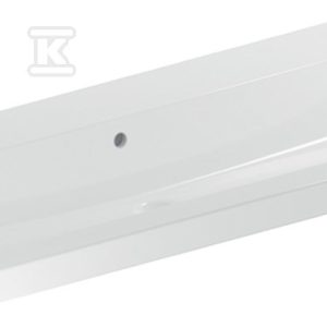Umywalka iCon Light, 120x48x16 cm, z przelewem, bez otworu na baterię, KeraTect 501.837.00.4 Umywalka iCon Light, 120x48x16 cm, z przelewem, bez otworu na baterię, KeraTect 501.837.00.4