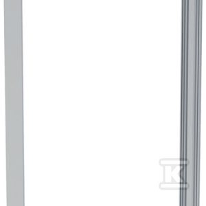 Zestaw pokrywy i okładzin bocznych do modułu sanitarnego Monolith Plus do WC wiszącego, H101, indywidualizowany, czarny chrom / aluminium szczotkowane 131.193.00.2
