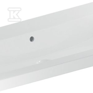 Umywalka iCon Light, 90x48x16 cm, z przelewem, bez otworu na baterię, KeraTect 501.836.00.4