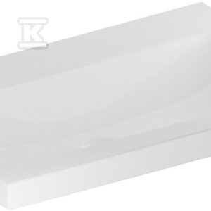Umywalka iCon Light, 75x48x16 cm, bez przelewu, bez otworu na baterię, KeraTect 501.835.00.8