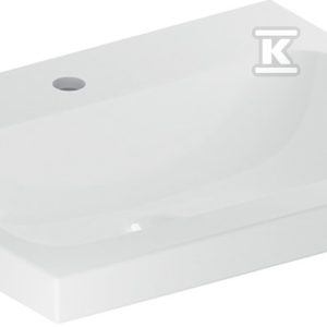 Umywalka iCon Light, 60x16x48 cm, bez przelewu, otwór na baterię, KeraTect 501.834.00.6 Umywalka iCon Light, 60x16x48 cm, bez przelewu, otwór na baterię, KeraTect 501.834.00.6